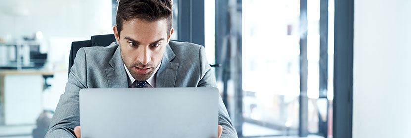 Business email security reviewed by an IT support team