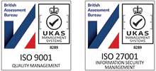 ISO 9001 and ISO 27001
