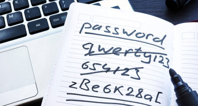 Poor password management